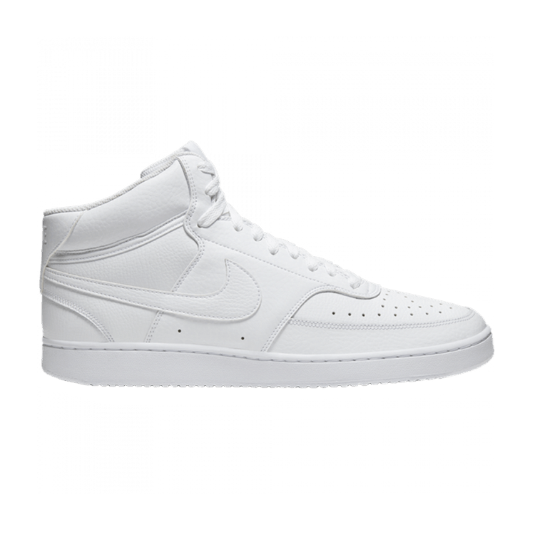 Nike Court Vision Mid 'Triple White' — White/White/White