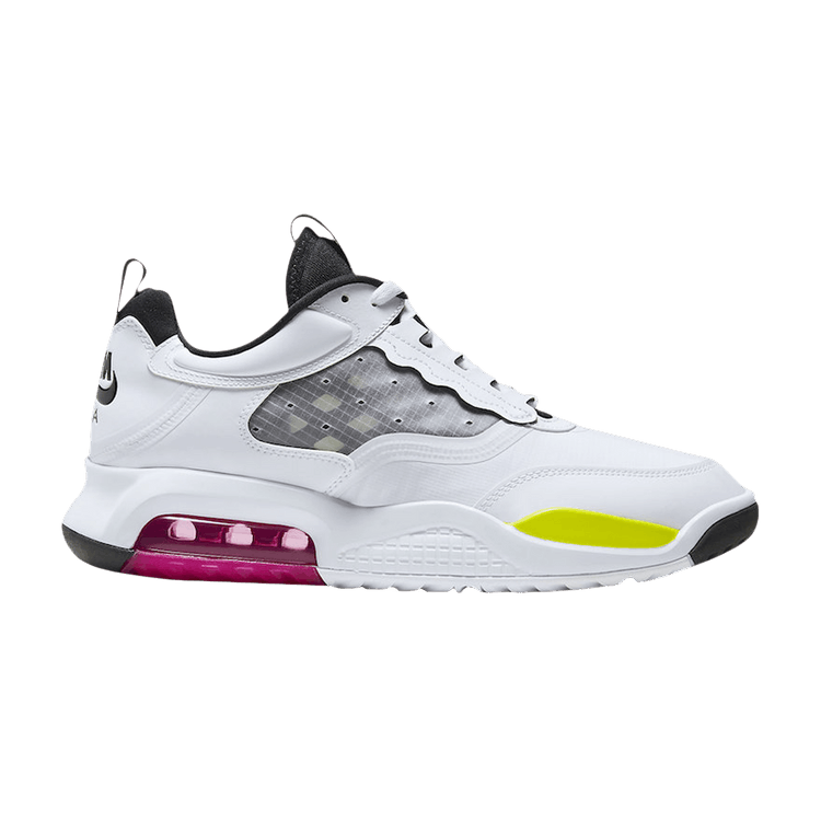 Nike Jordan Air Max 200 'Vibrant' — White/Vibrant Purple/Bright Yellow/Black