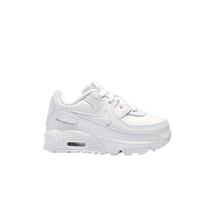 Nike Air Max 90 TD 'Triple White' — White/Metallic Silver/White/White