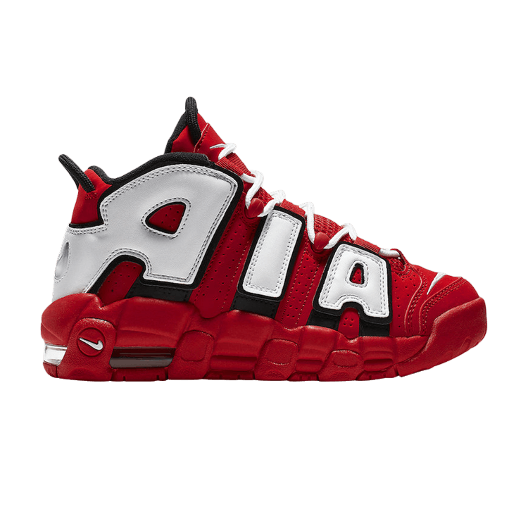 Nike Air More Uptempo GS 'Hoop Pack' — University Red/Black-Summit White-White