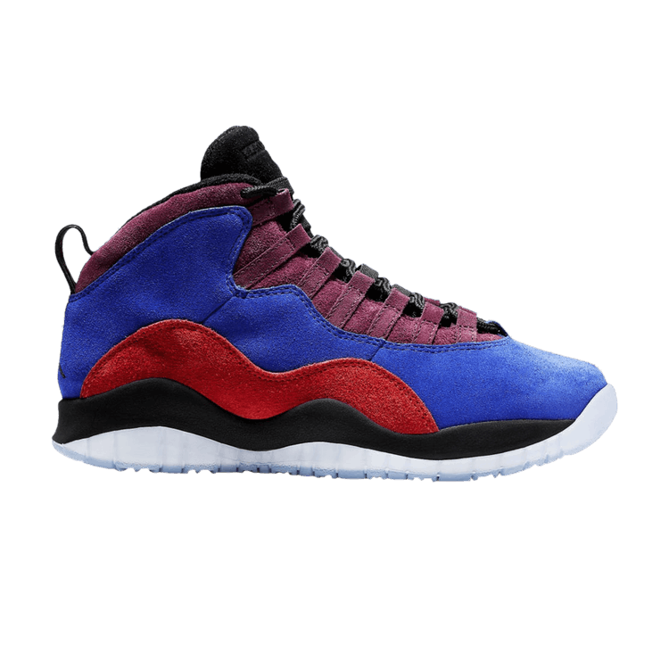 Maya Moore x Wmns Air Jordan 10 'Court Lux' Sample — Concord/Black-Rush Red-Bordeaux