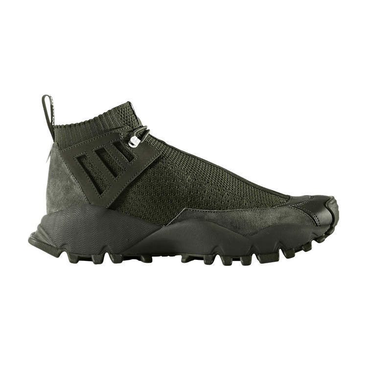 White Mountaineering x adidas Seeulater Alledo Primeknit 'Olive' — Night Cargo/Night Cargo/Night Cargo