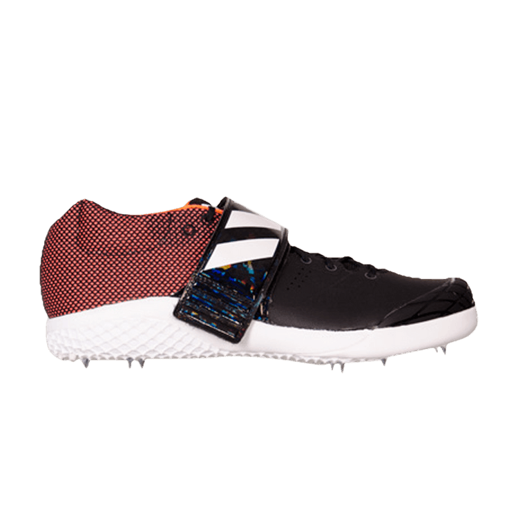 Adidas Adizero Javelin 'Core Black Orange' — Core Black/Footwear White/Orange