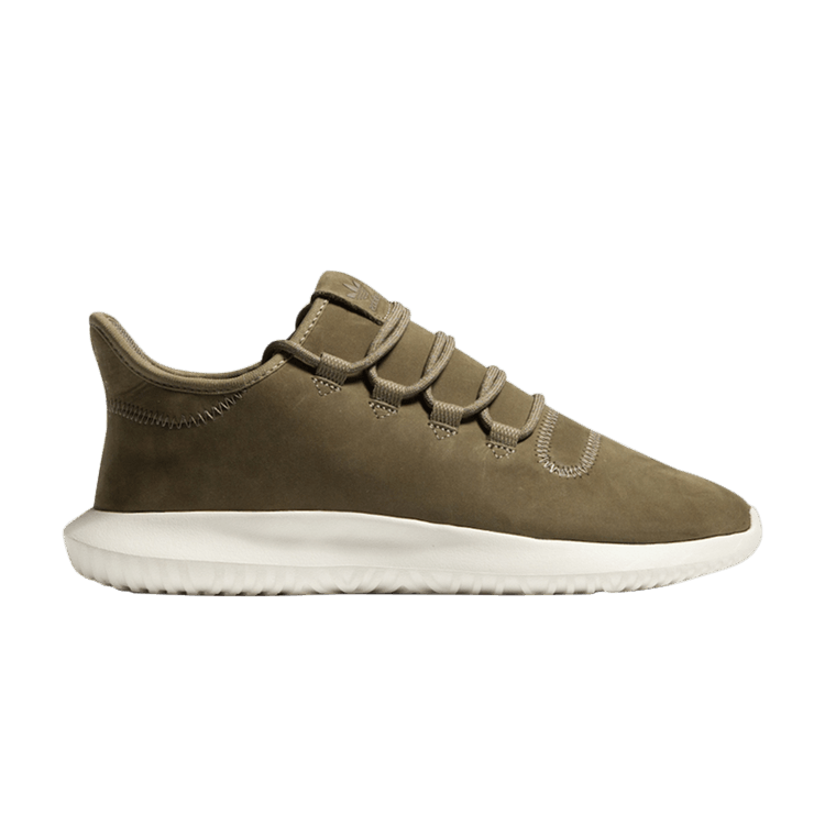 Size? x adidas Tubular Shadow 'Olive Suede' — Olive/White