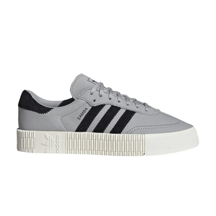 Adidas Wmns Sambarose 'Grey Black' — Grey/Core Black/Off White