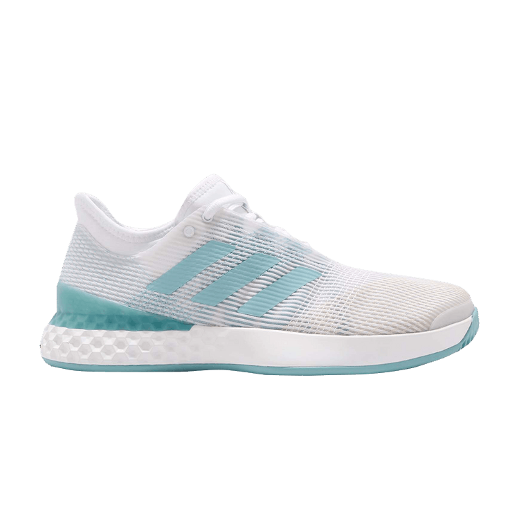 Parley x adidas Adizero Ubersonic 3M 'Blue Spirit' — Footwear White/Blue Spirit/Footwear White