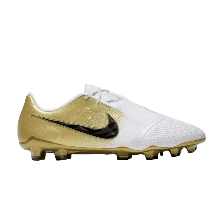 Nike Phantom Venom Elite SE FG 'Metallic Vivid Gold' — White/Metallic Silver-Metallic Vivid Gold