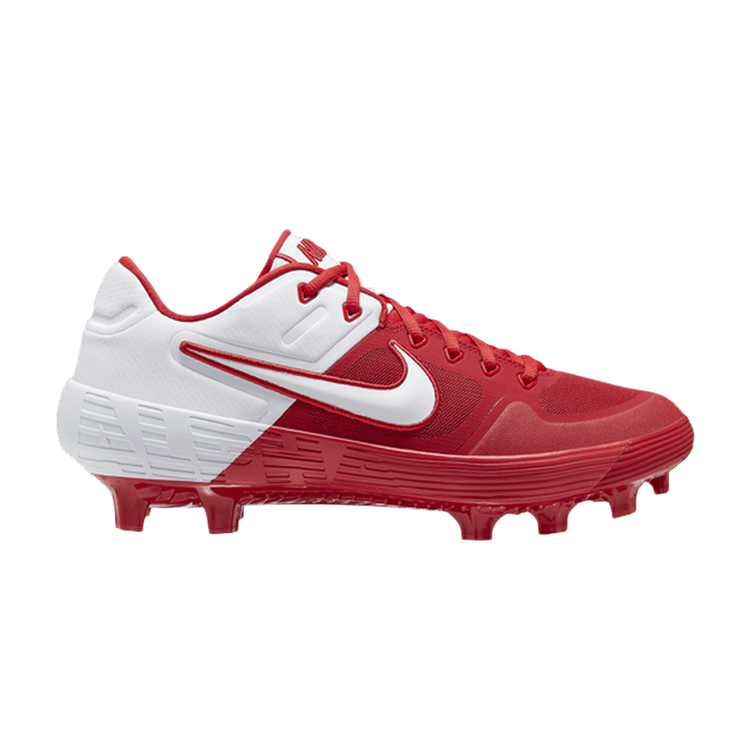 Nike Alpha Huarache Elite 2 Low MCS 'University Red White' — University Red/White/Bright Crimson