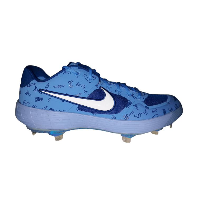 Nike Alpha Huarache Elite 2 'Father's Day' — White/Light Blue/Dress Blues