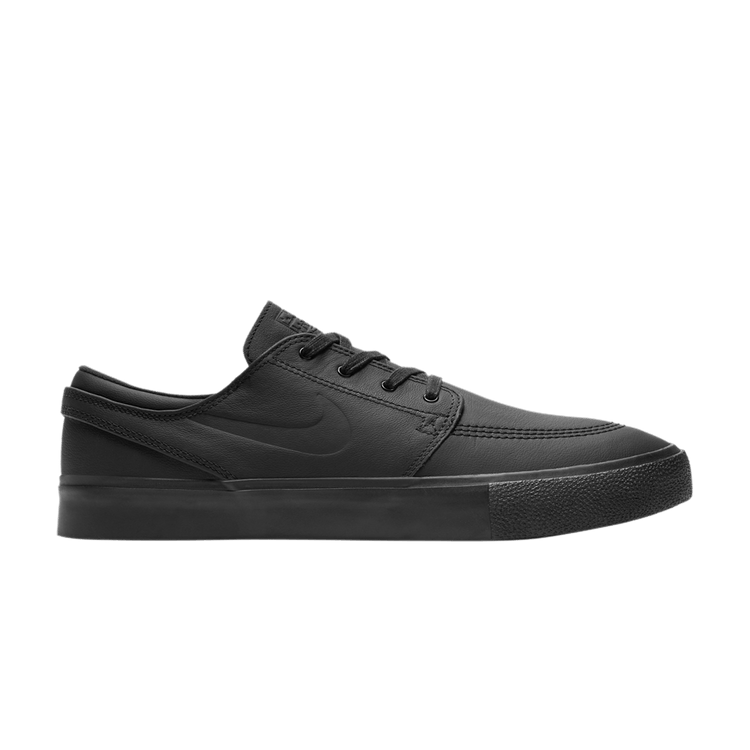 Nike Zoom Stefan Janoski RM Premium SB 'Triple Black' — Black/Black/Black