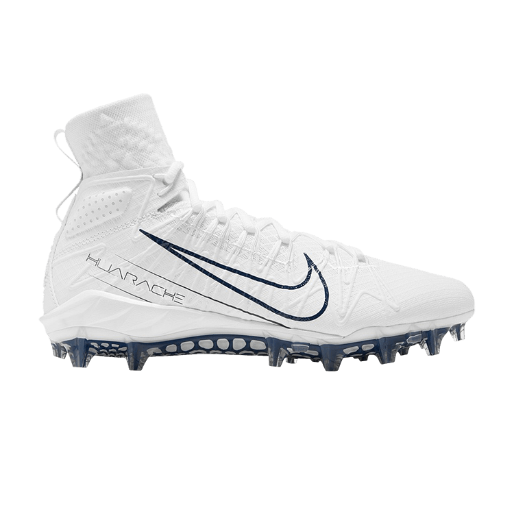Nike Alpha Huarache 7 Elite 'White College Navy' — White/White/College Navy