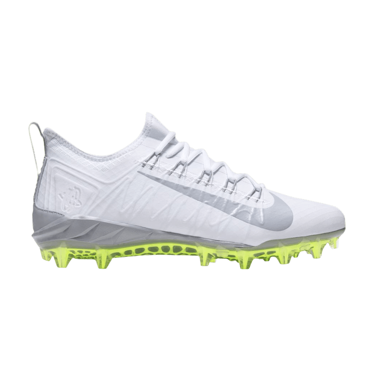 Nike Alpha Huarache 7 Pro LAX 'Wolf Grey Volt' — White/Wolf Grey/Volt