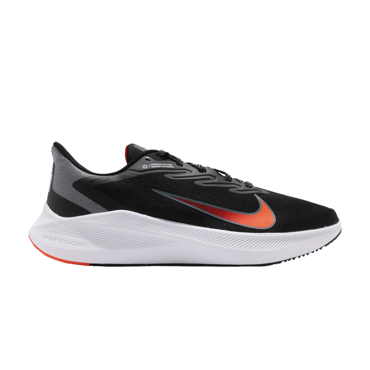 Nike Air Zoom Winflo 7 'Black Total Orange' — Black/Gym Red/Smoke Grey/Total Orange
