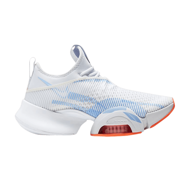 Nike Wmns Air Zoom SuperRep Premium 'White Psychic Blue' — Vast Grey/White/Hyper Crimson/Psychic Blue