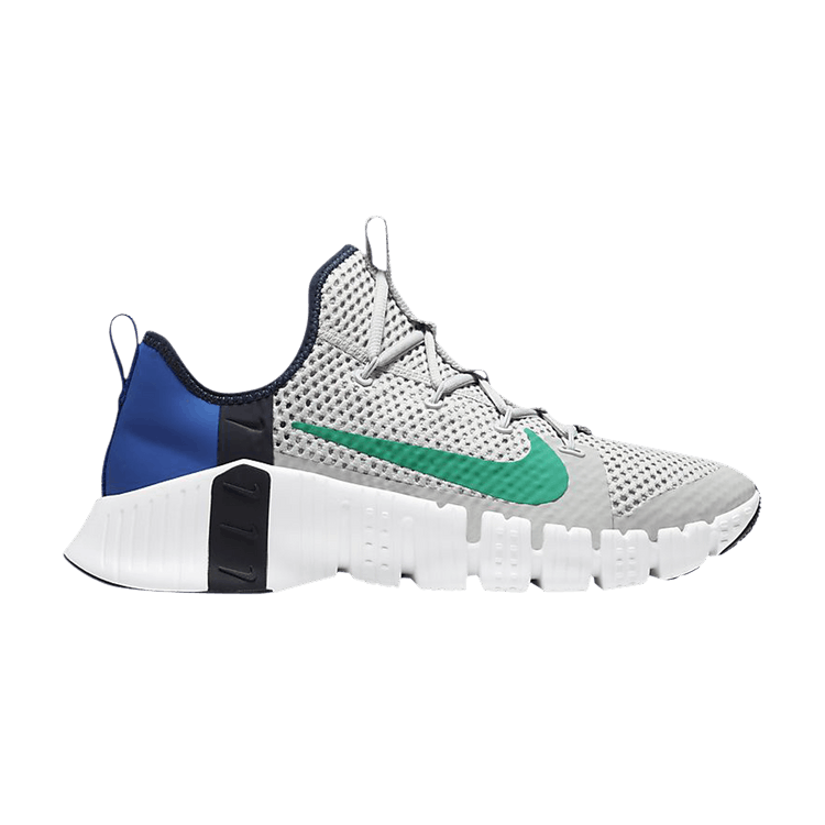 Nike Free Metcon 3 'Grey Fog Obsidian' — Grey Fog/Game Royal/Dark Obsidian/Neptune Green