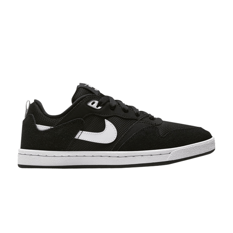 Nike Alleyoop SB GS 'Black White' — Black/Black/White