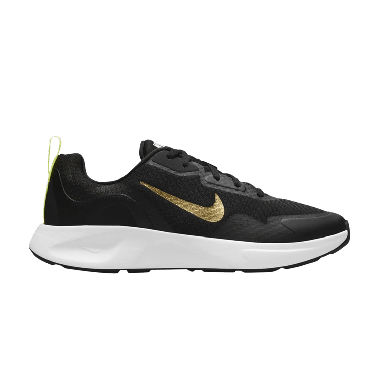 Nike Wmns Wearallday 'Black Saturn Gold' Sample — Black/Saturn Gold/Dark Smoke Grey/Light Lemon Twist