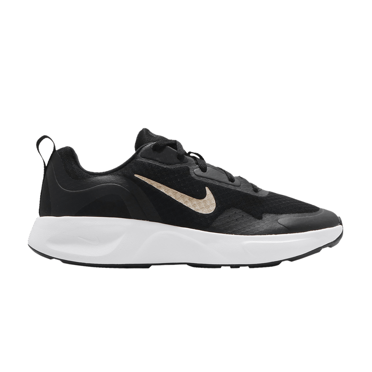 Nike Wearallday GS 'Black Metallic Gold' — Black/Metallic Gold Star