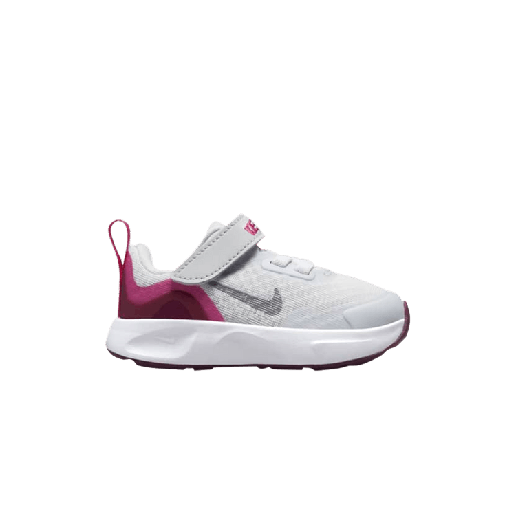 Nike Wearallday TD 'Pure Platinum Pink Prime' — Pure Platinum/Pink Prime/Sangria/Smoke Grey