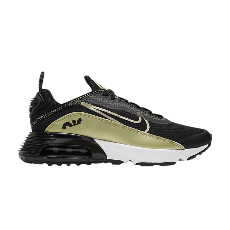 Nike Air Max 2090 GS 'Black Metallic Gold Star' — Black/Metallic Gold Star