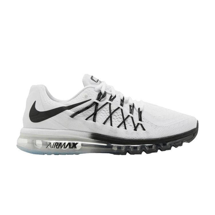 Nike Air Max 2015 GS 'White Black' — White/Black