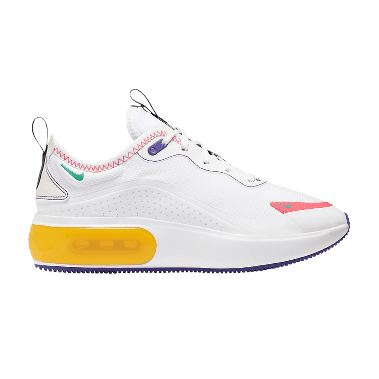 Nike Wmns Air Max Dia 'White University Gold' — White/University Gold/Psychic Purple/Kinetic Green