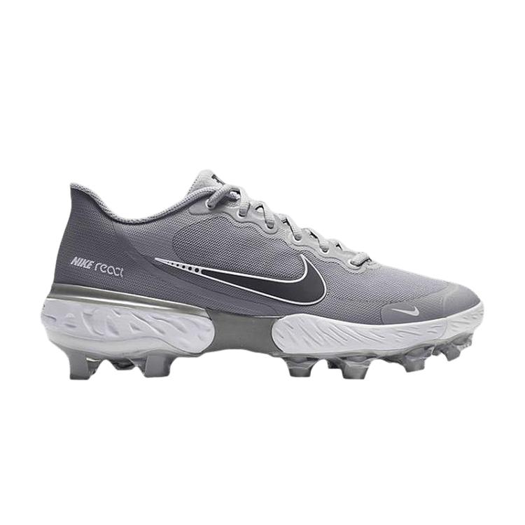Nike Alpha Huarache Elite 3 Low MCS 'Light Smoke Grey' — Light Smoke Grey/Particle Grey/White/Iron Grey