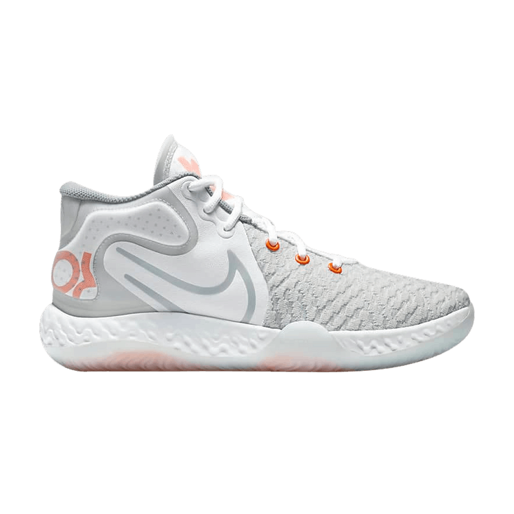 Nike KD Trey 5 VIII 'Pure Platinum Orange' — White/Total Orange/Wolf Grey/Pure Platinum