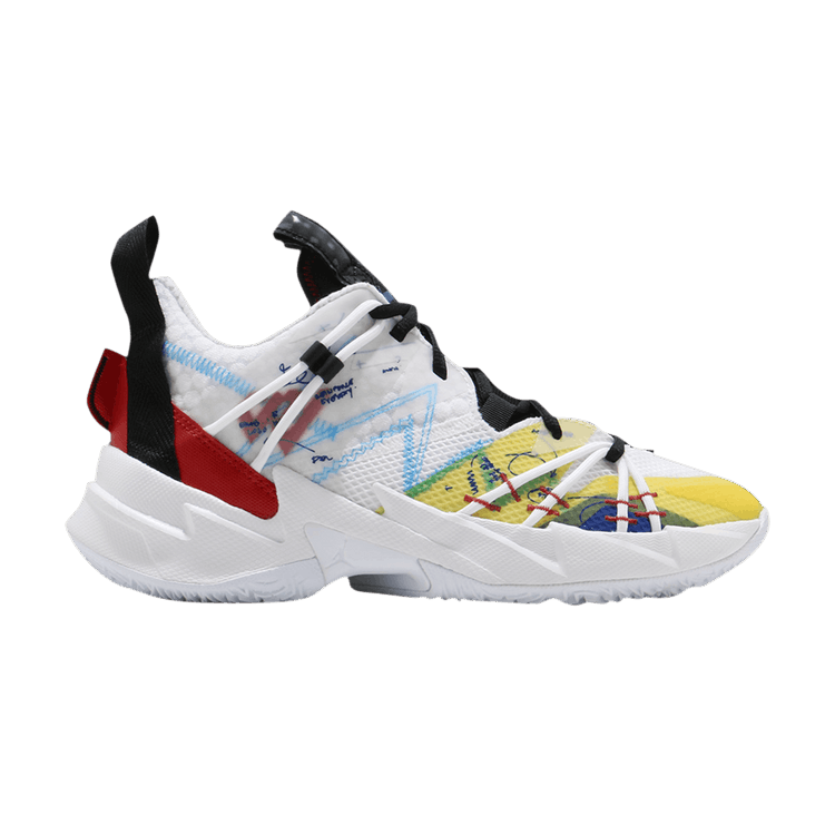 Air Jordan Why Not Zer0.3 SE 'Primary Colors' — White/Black/Hyper Blue/University Red
