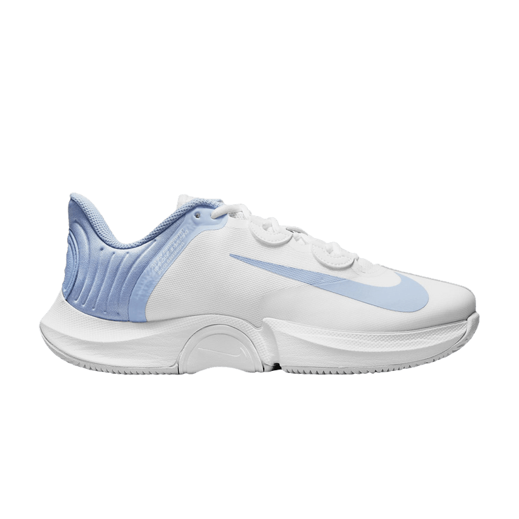 Wmns NikeCourt Air Zoom GP Turbo 'White Aluminum' — White/Pure Platinum/Aluminum