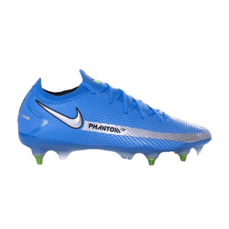 Nike Phantom GT Elite SG Pro AC 'Photo Blue Metallic Silver' — Photo Blue/Metallic Silver/Black