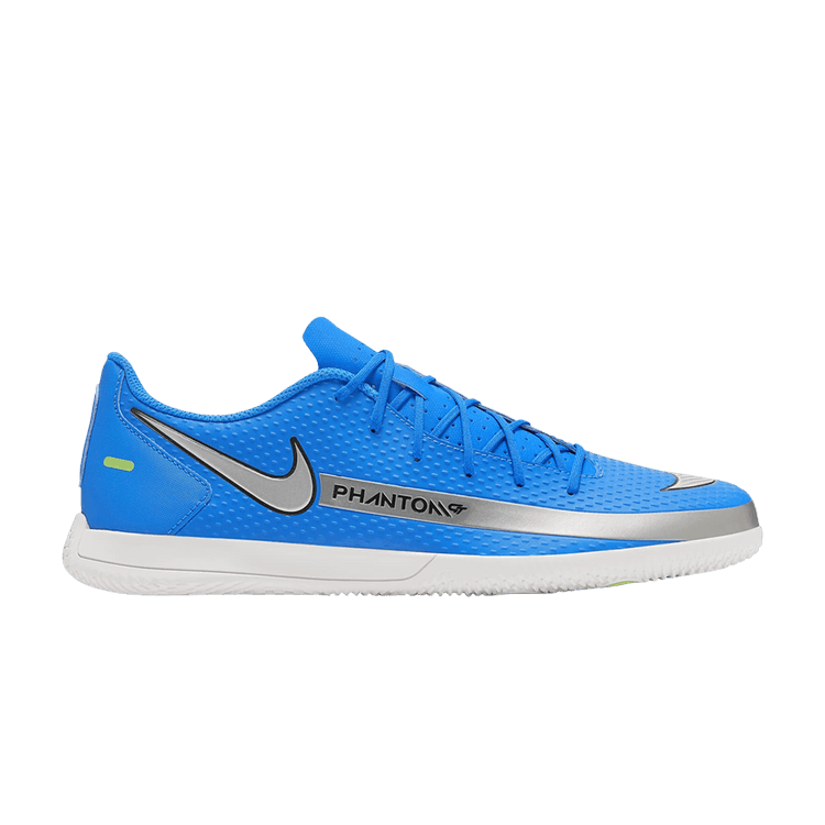 Nike Phantom GT Club IC 'Photo Blue Metallic Silver' — Photo Blue/Rage Green/Metallic Silver