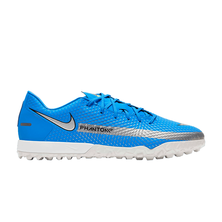 Nike Phantom GT Academy TF 'Photo Blue Metallic Silver' — Photo Blue/Rage Green/Metallic Silver