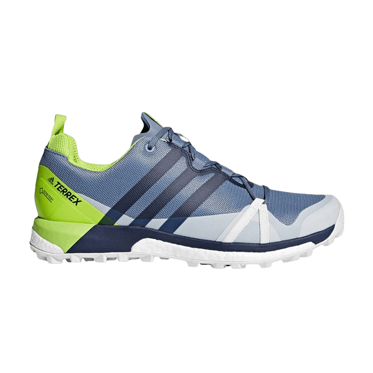 Adidas Terrex Agravic GTX 'Blue Lime' — Blue Lime
