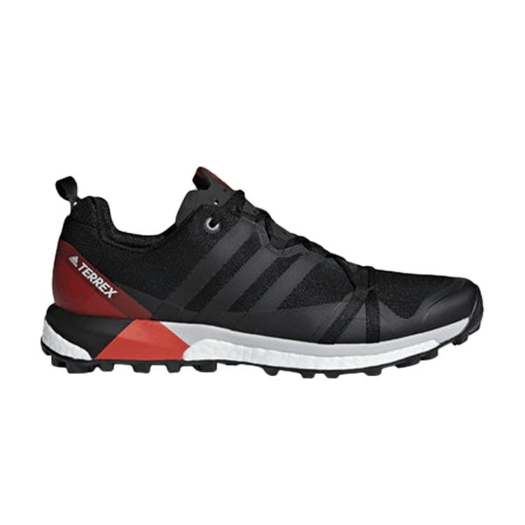 Adidas Terrex Agravic 'Core Black' — Core Black/Carbon/Hi-Res Red