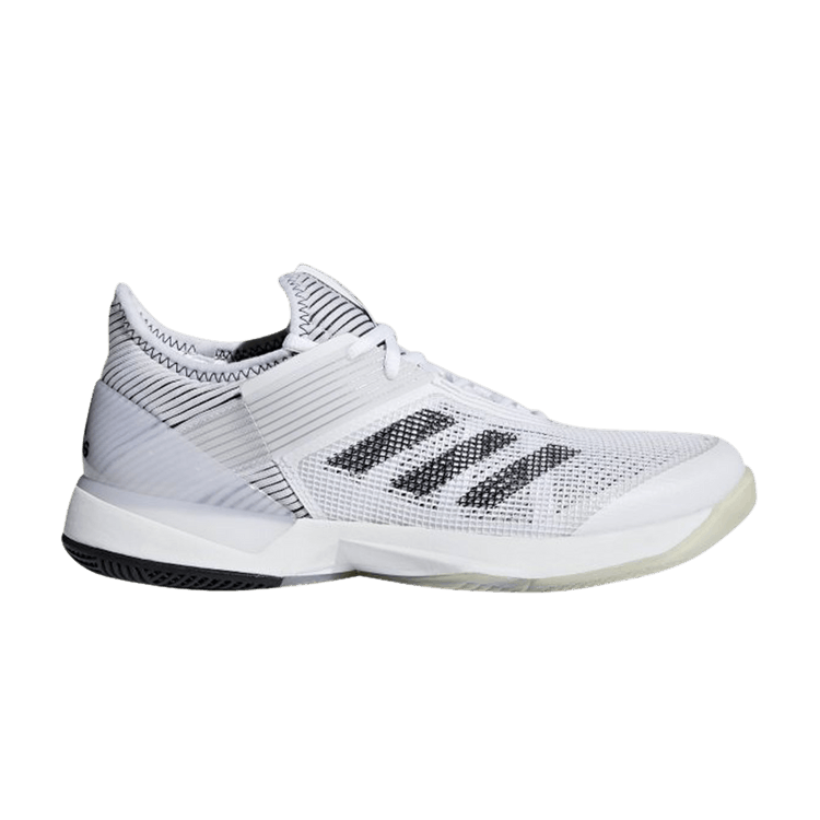 Adidas Wmns Adizero Ubersonic 3 'White Black' — Footwear White/Core Black/Footwear White