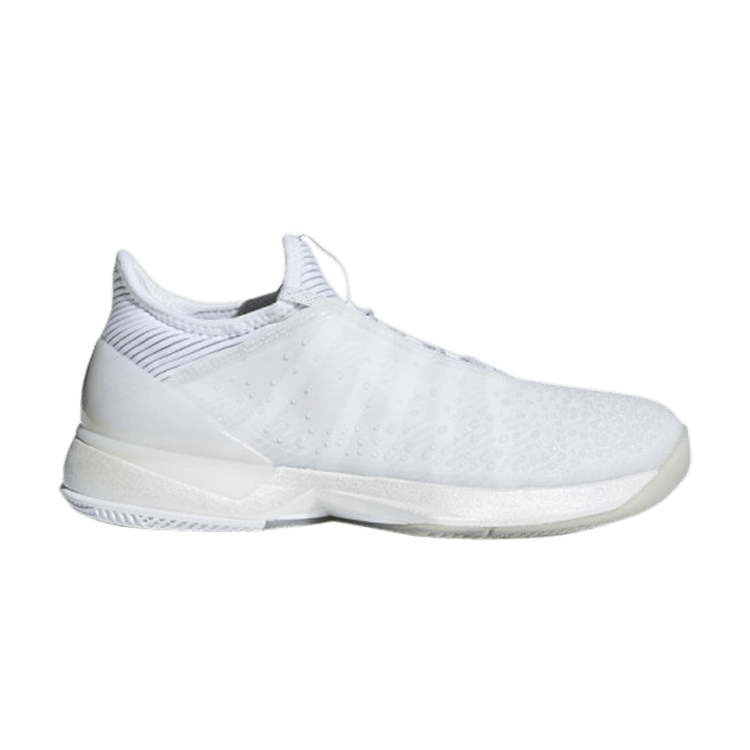 Adidas Wmns Adizero Ubersonic 3 LTD 'White Grey' — Footwear White/Light Solid Grey/Matte Silver
