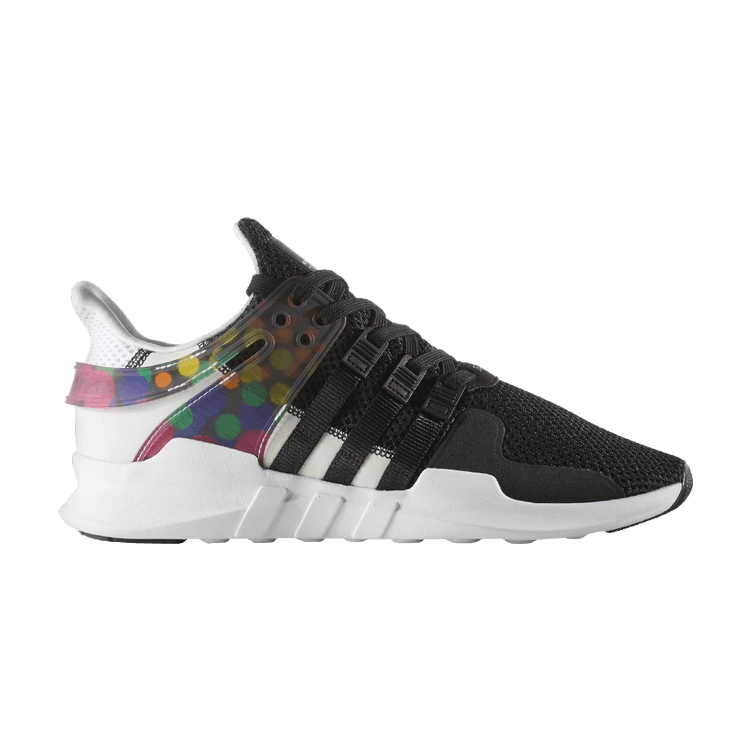 Adidas EQT Support ADV 'Pride' — Core Black/Footwear White/Multi-Color