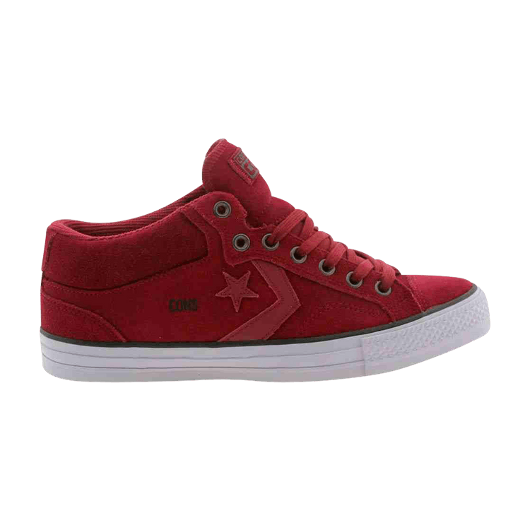 Converse Star Player Pro Mid 'Burgundy' — Burgundy / Oxheart / Gravel