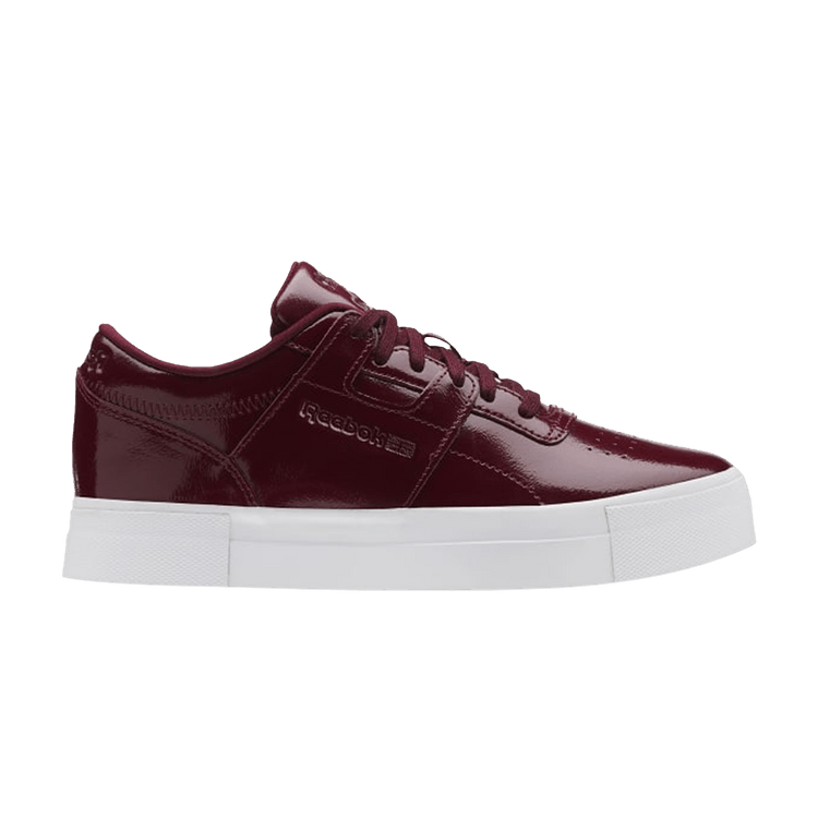 Reebok Wmns Workout Lo Patent 'Rustic Wine' — Rustic Wine