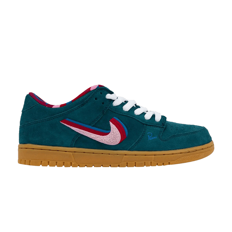 Parra x Nike Dunk Low SB 'Friends and Family' — Midnight Turquoise/Pink Rose