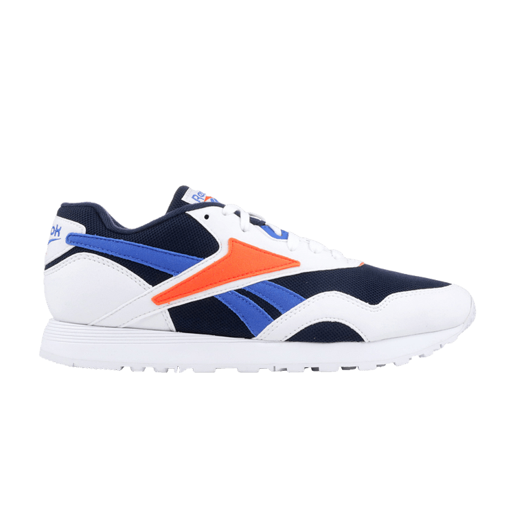 Reebok Rapide — White/Collegiate Navy/Vital Blue/Bright Lava
