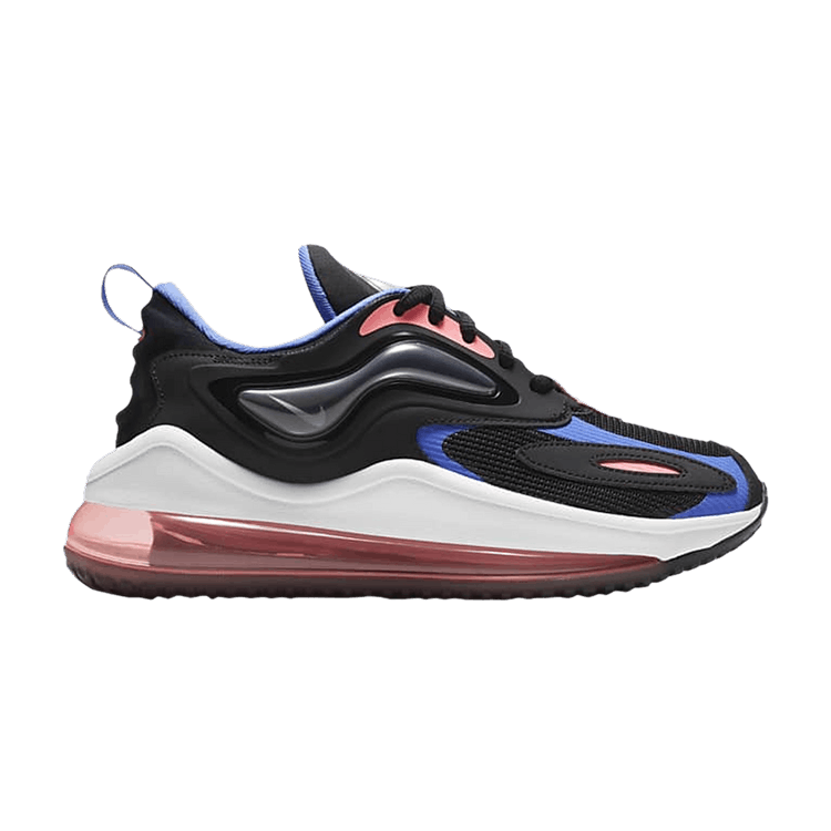Nike Air Max Zephyr GS 'Black Sapphire Sunset Pulse' — Black/Sapphire/Sunset Pulse/Metallic Silver