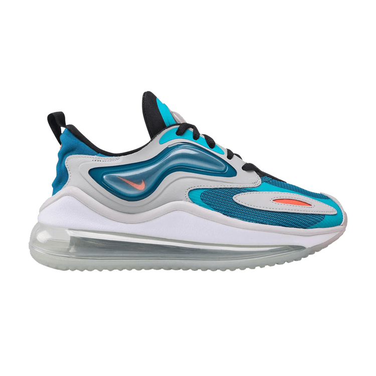 Nike Air Max Zephyr GS 'Aquamarine Turf Orange' — Grey Fog/Green Abyss/Aquamarine/Turf Orange