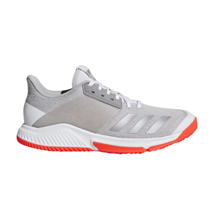 Adidas Wmns Crazyflight Team 'Cloud White Grey' — Cloud White/Silver Metallic/Grey
