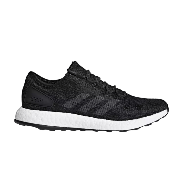 Adidas PureBoost 'Black &amp; White' — color black/solid grey/solid grey