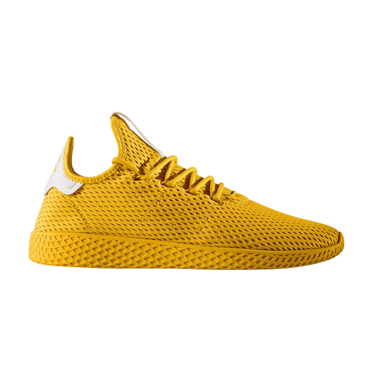 Pharrell x adidas Tennis Hu 'Solid Gold' — Gold Solid/Gold Solid/Footwear White