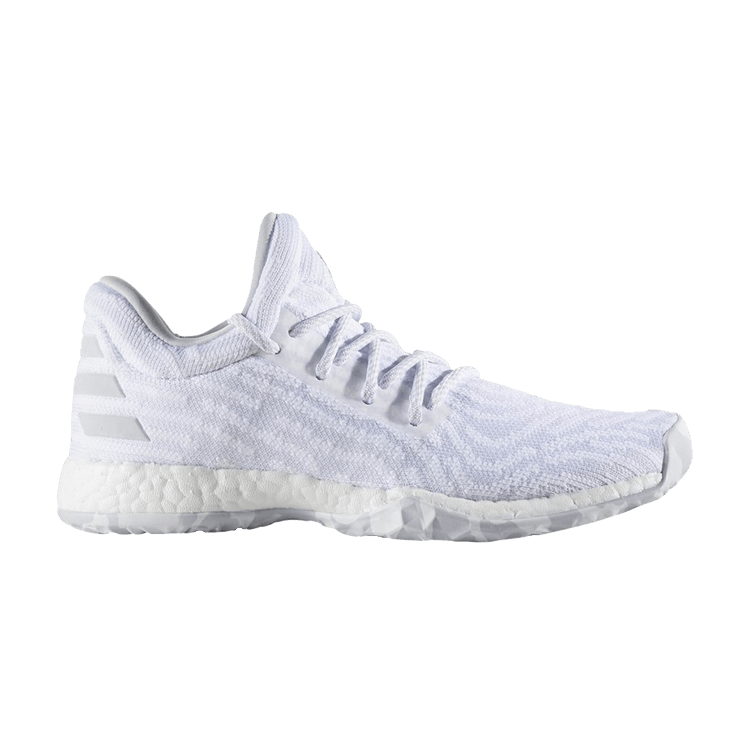 Adidas Harden Vol.1 LS GS 'White Clear Grey' — White/Clear Grey/Light Solid Grey
