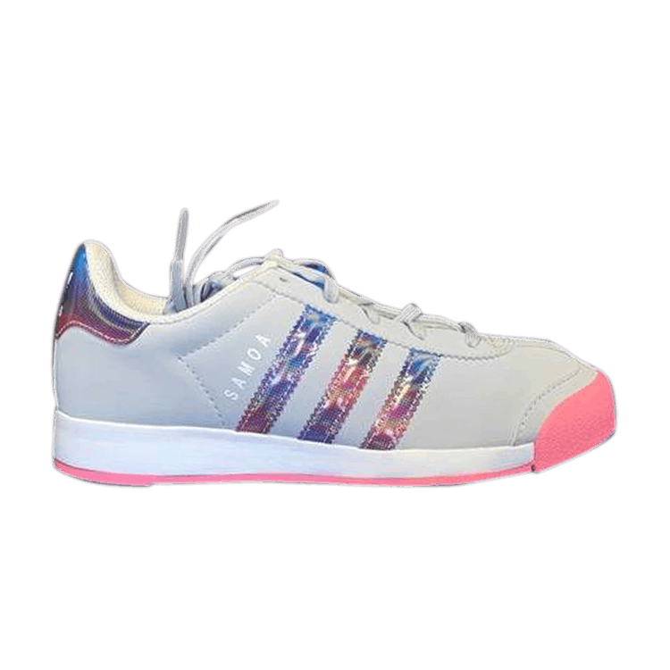Adidas Samoa J 'Grey Easy Pink' — Clear Grey/Footwear White/Easy Pink