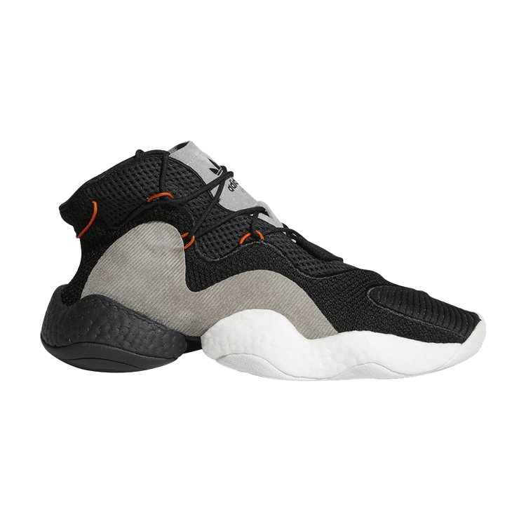adidas Crazy BYW 'Carbon' — Core Black/Orange/Hi Res Red